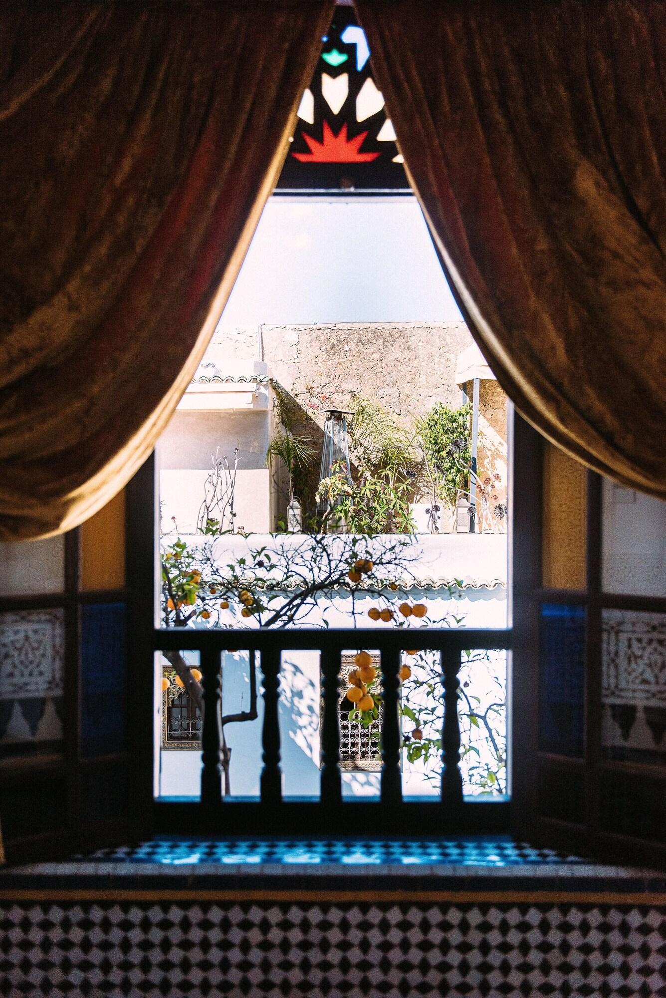 Riad Maison Bleue And Spa Fès Exterior foto