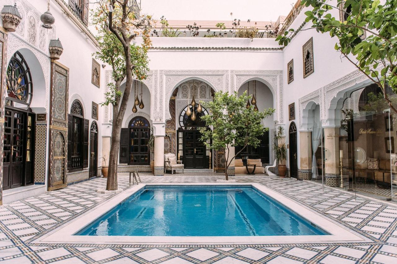 Riad Maison Bleue And Spa Fès Exterior foto